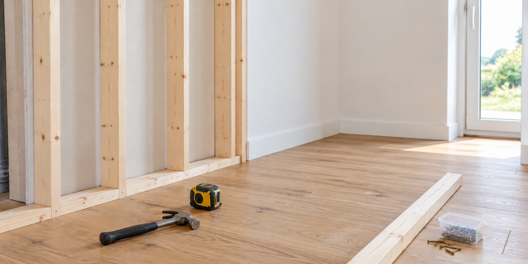 Mindre renovering i bolig